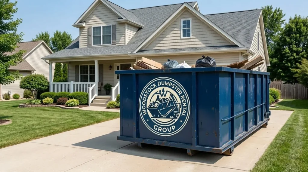 Residential Dumpster Rental Woodstock GA-img